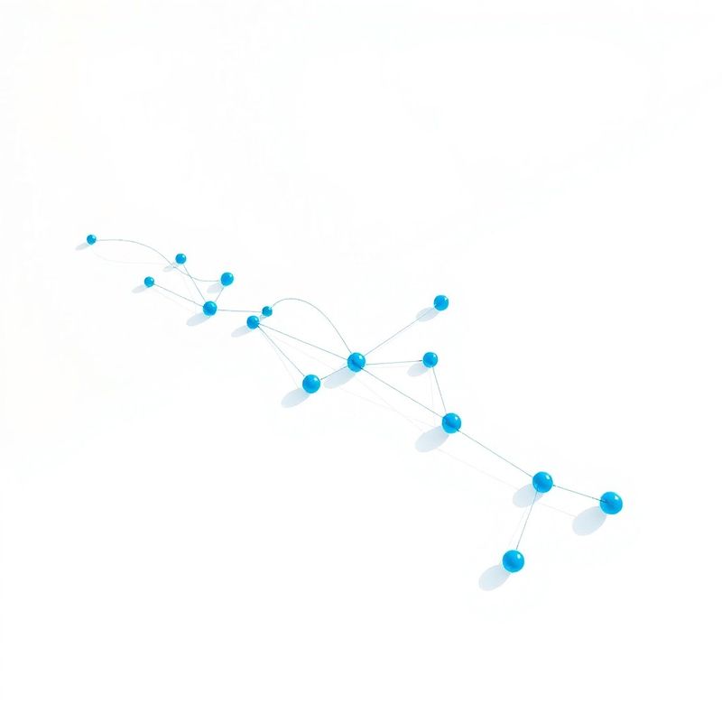 Visualización abstracta del pipeline de producción de contenido